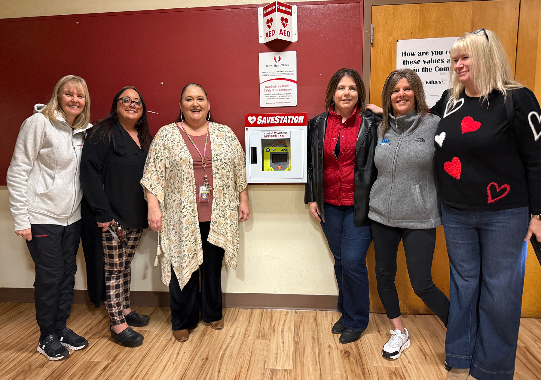 AED Donation to Portland’s Native American Youth and Family Center
