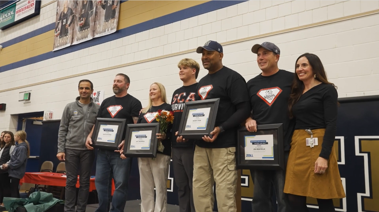 For 13 Minutes, Four Coaches Became Lifesavers