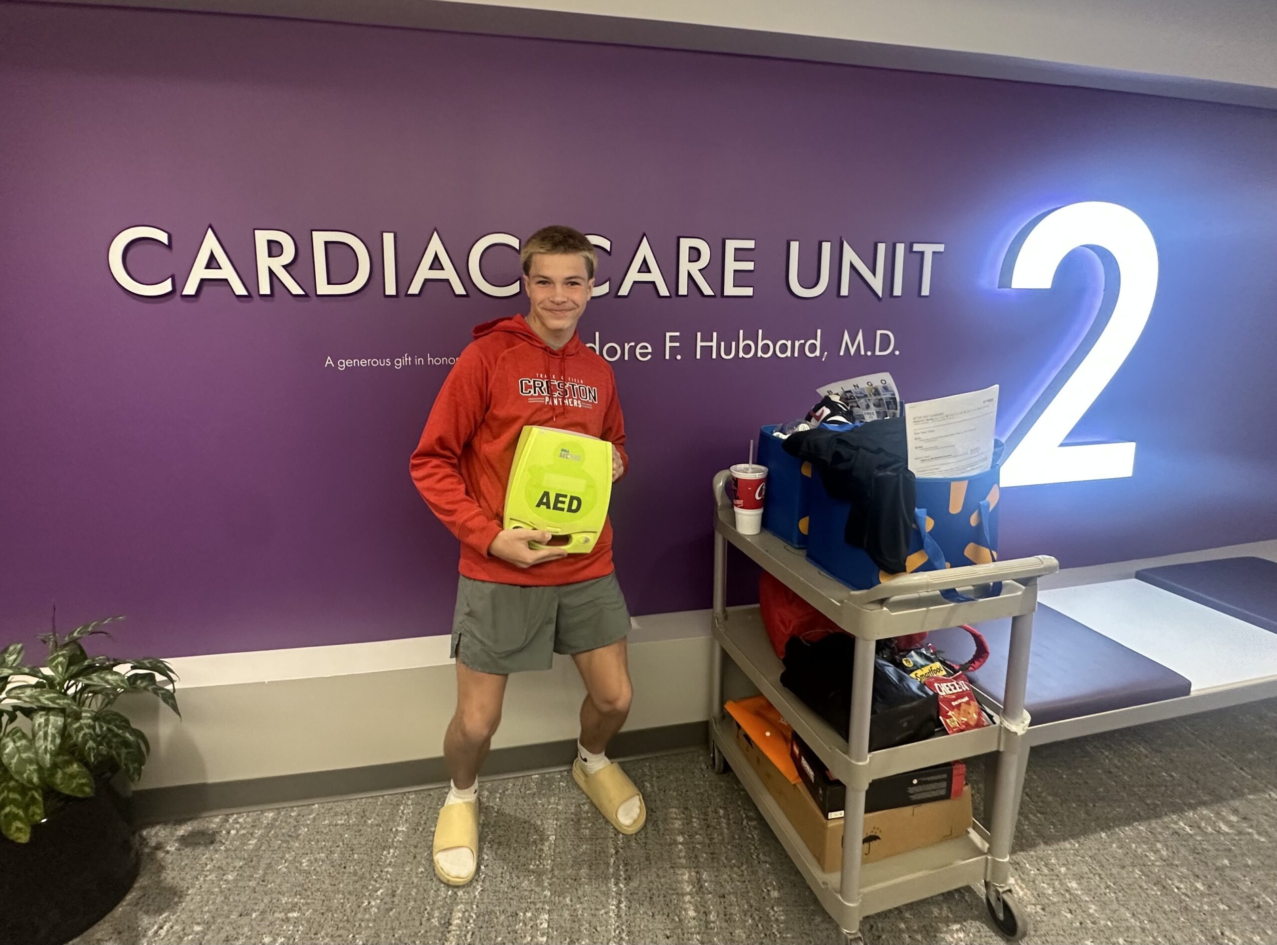 Teen Athlete Saved by CPR and AED