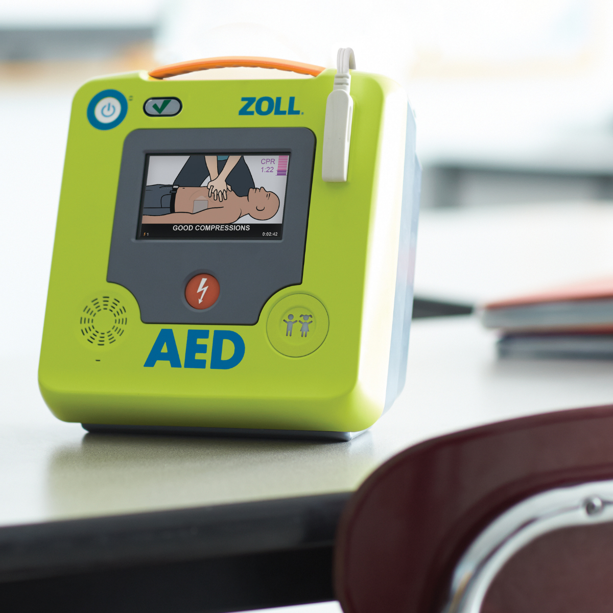 Knowing an AED’s location can help save lives