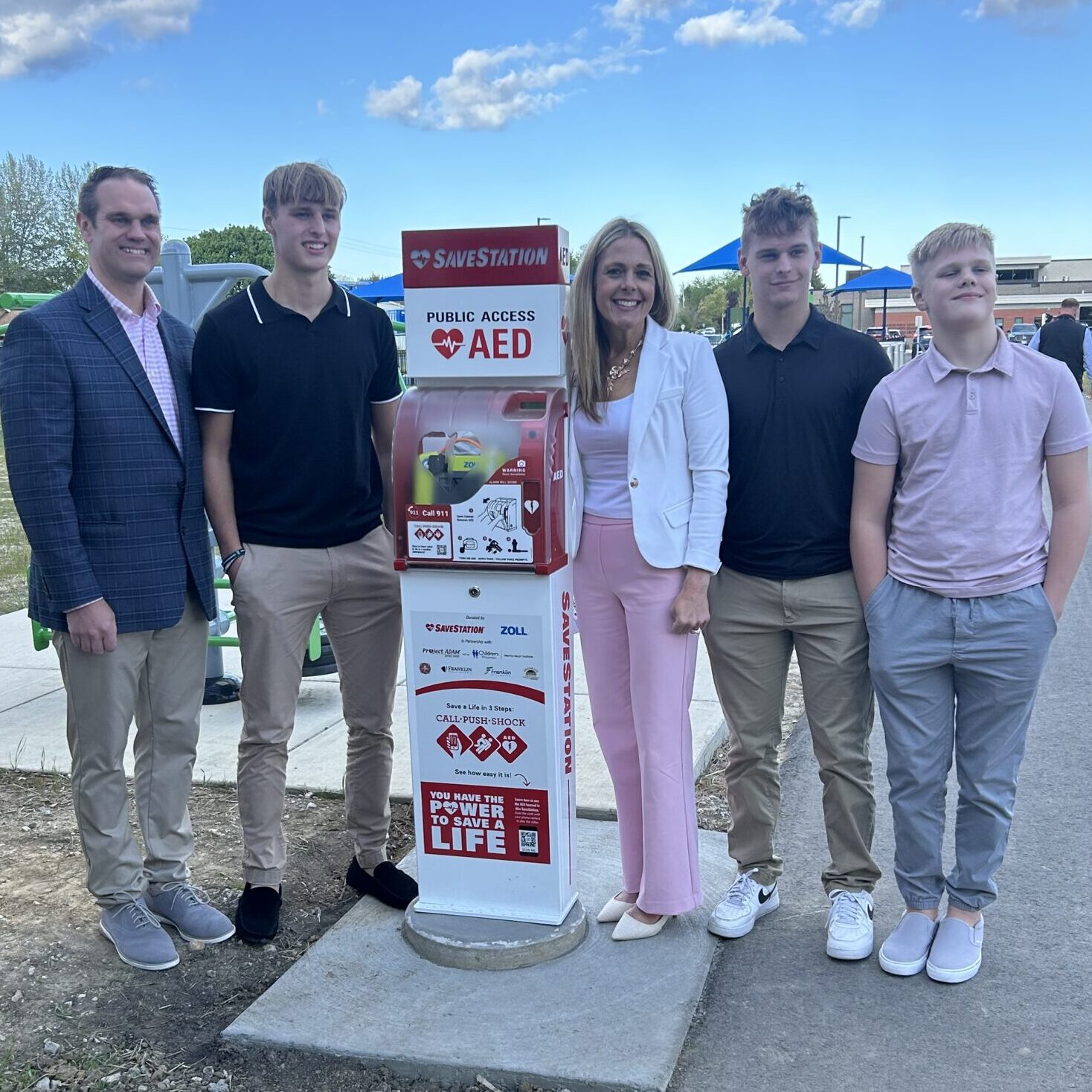 AED Survivor Carter Zahn Gives Back